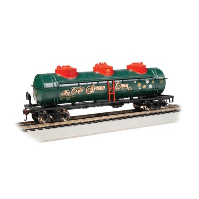 BAC17117 HO MRS CLAUS SPICED CIDER 3 DOME TANK CAR 2162