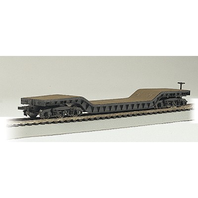 BAC18349 HO-52' CENTER DEPRESS.FLAT CAR-NO LOAD