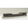 BAC18349 HO-52' CENTER DEPRESS.FLAT CAR-NO LOAD