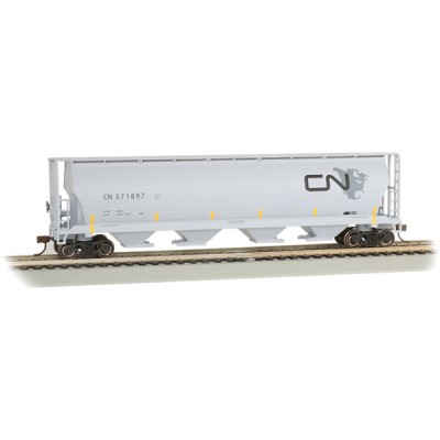 BAC19145 HO CANADIAN 4 BAY CYL.GRAIN HOPPER-CN NORTH AMERICAN LOGO