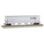 BAC19145 HO CANADIAN 4 BAY CYL.GRAIN HOPPER-CN NORTH AMERICAN LOGO