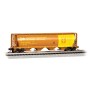 BAC19166 N CAN 4-BAY CYL GRAIN HOPPER-Govt of Canada, brown/yellow