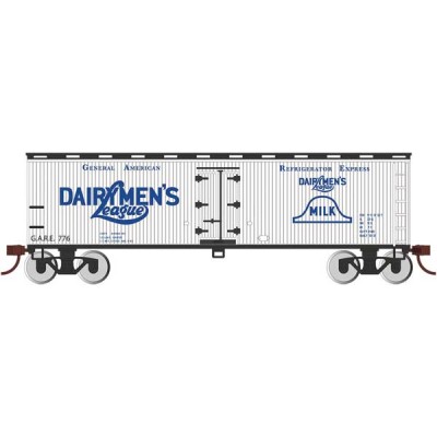 BAC19810 HO 40' WOOD-SIDE REEFER-DAIRYMEN'S LEAGUE