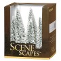BAC32002 HO SCALE TREES-5"-6"PINE TREES w snow(6)