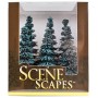 BAC32012 HO SCALE TREES-5"-6"BLUE SPRUCE TREES(6)