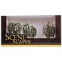 BAC32014 HO SCALE TREES-3"-3.5"WILLOW TREES(3)