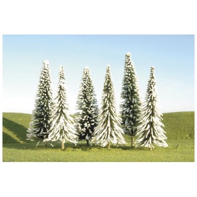 BAC32202 O 8"-10" PINE TREES W/SNOW(3PK) *1