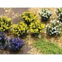 BAC32515 HO FLOWERING SHRUBS-PURPLE, YELLOW & WHITE (48pk) *1