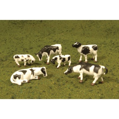 BAC33103 HO MIN.FIGURES, cows -black/white
