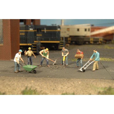 BAC33105 HO MIN.FIGURES, construction workers