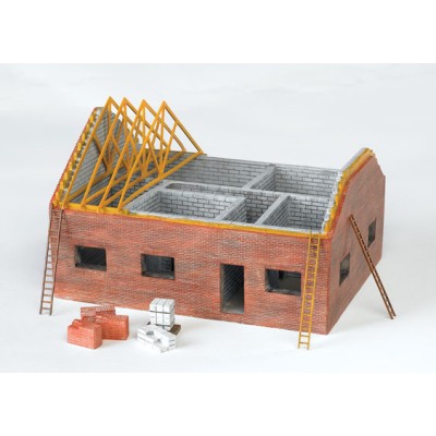 BAC35105 HO SCALE BLDG-RESIDENTIAL BUILDING SITE *