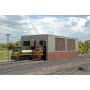 BAC35116 HO DOUBLE STALL SHED *