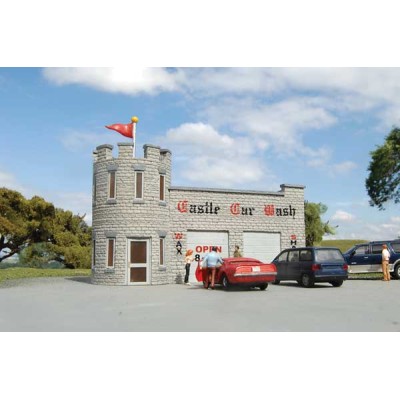 BAC35210 HO CASTLE CAR WASH *