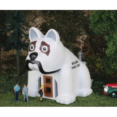 BAC35212 HO BULLDOG TAKE-OUT ROADSIDE BUILDING *