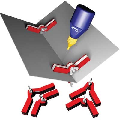 BAC39011 MAG.ADJ.SNAP&GLUE SET(2 ADJ.ANG.MAG.CLP)