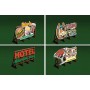 BAC39103 HO SCALE LAS-CUT OUTDOOR BILLBOARD(4)*F1