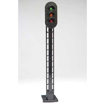 BAC39115 HO SCALE THREE COLOR LIGHTED BLOCK SIGNAL