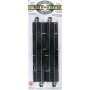 BAC44428 HO E-Z TR.-9"STR.TRACK, 2pk, rerailer