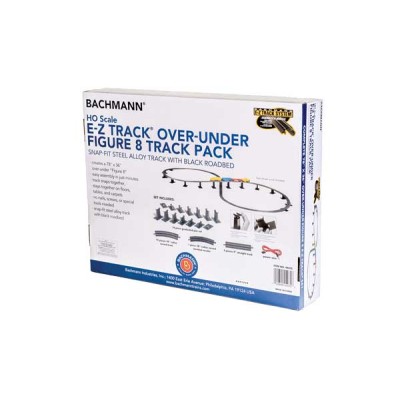 BAC44475 HO STEEL ALLOY E-Z TRACK FIGURE 8 TRACK PACK