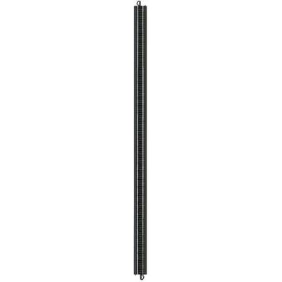 BAC44486 HO 36" STRAIGHT ALLOY E-Z TRACK (25 pcs), black steel