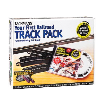 BAC44497 HO E-Z TR.-STEEL ALLOY HOBBY TRACK PACK