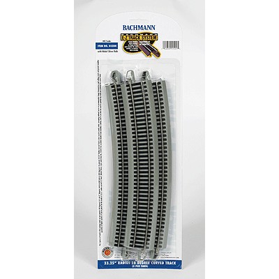 BAC44504 HO 33.25" RADIUS 18 degree curved track (5)