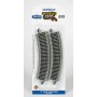 BAC44505 HO 15" RADIUS curved track (4)