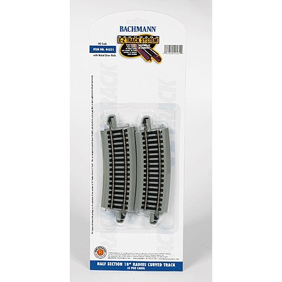 BAC44531 HO HALF SECT.18" RAD.CURV.TRACK(4) *1