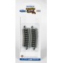 BAC44531 HO HALF SECT.18" RAD.CURV.TRACK(4) *1