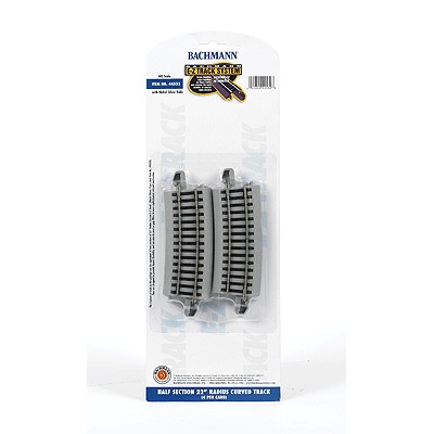 BAC44532 HO HALF SECTION 22" RAD.CURV.TRACK(4) *1