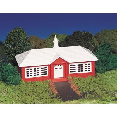 BAC45133 HO BLDG.KIT, school house
