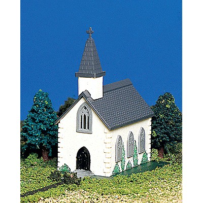 BAC45815 N-BUILT-UP BLDG-COUNTRY CHURCH...