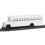 BAC46215 HO HIGH RAILER-MOW-SELF PROP-BUS-WHITE... *