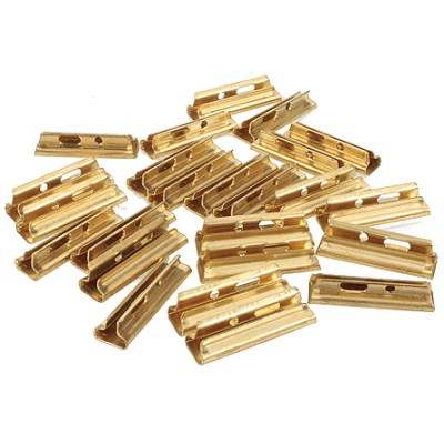 BAC94657 BRASS RAIL JOINERS (24/bag ) *24