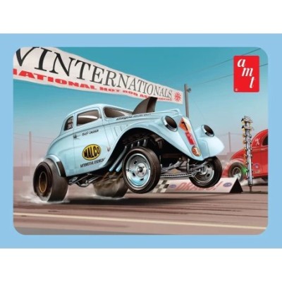 AMT1513 33 WILLY'S GASSER, Ohio George w tin packaging, 1/25 10/25